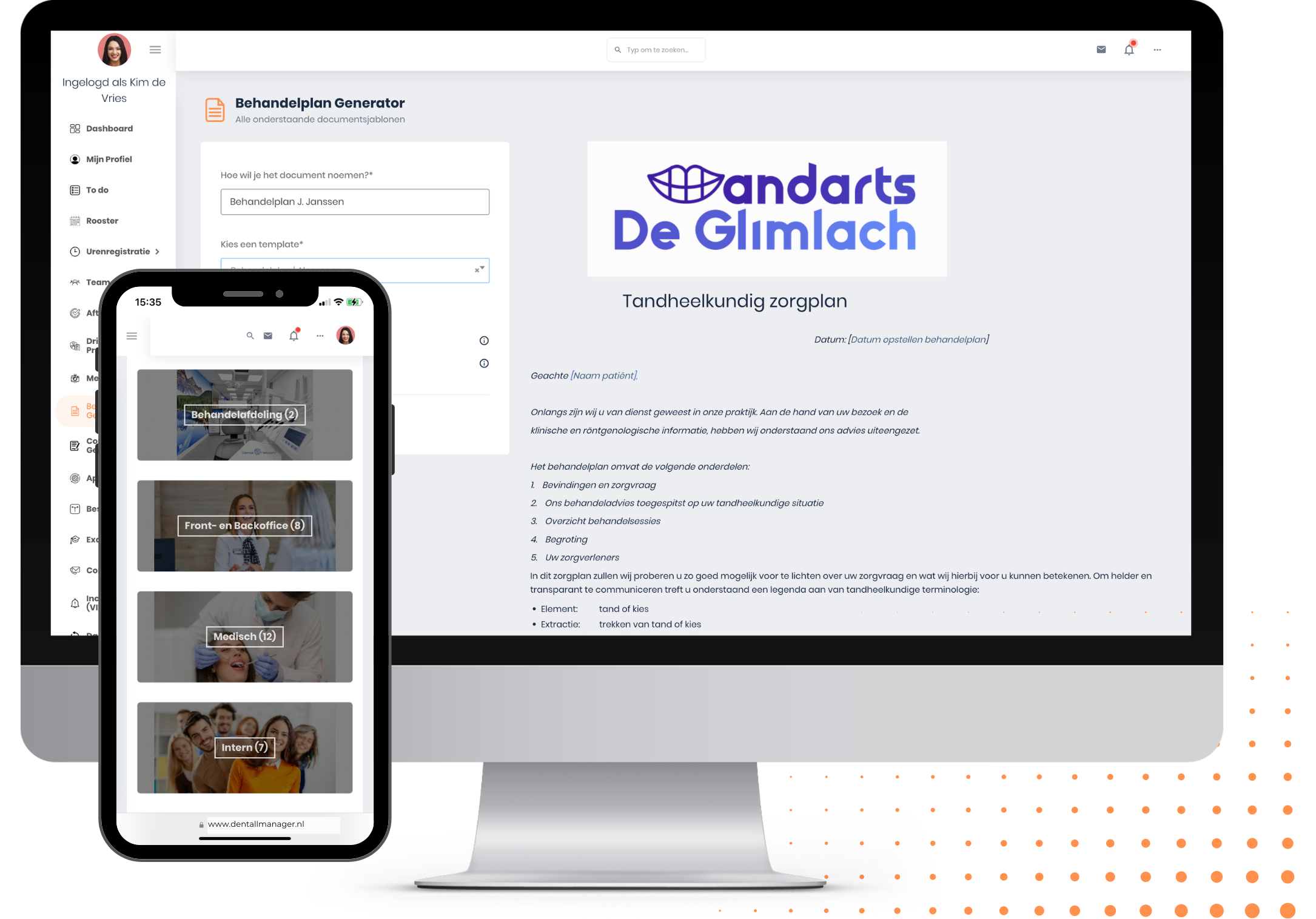 managementsoftware behandelplan | behandelplan generator